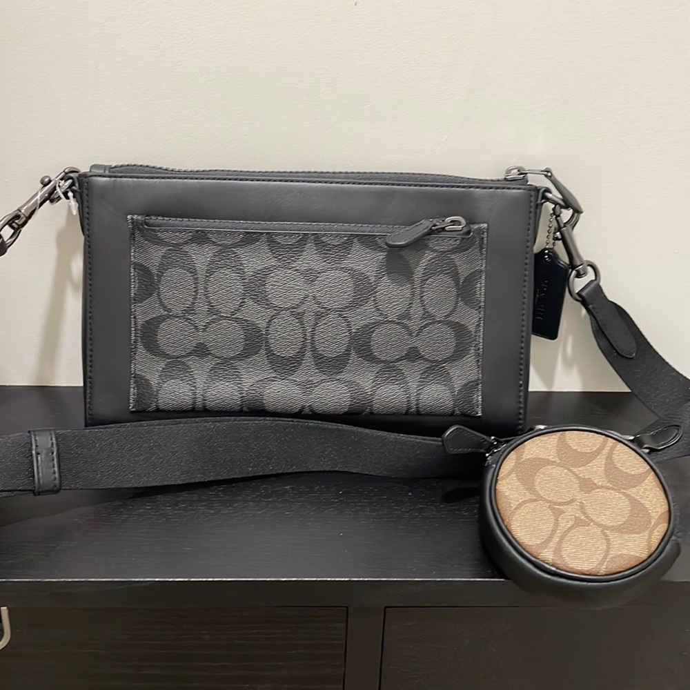 Coach Holden crossbody bag in signature canvas
